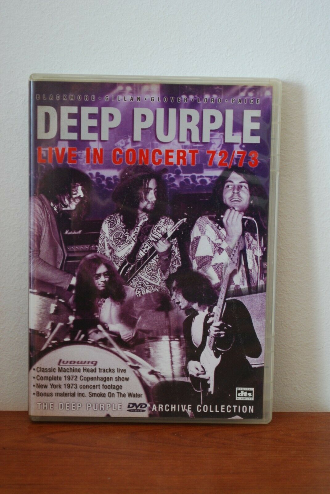 Deep Purple Live in Concert 72/73 DVD - Freccia Service