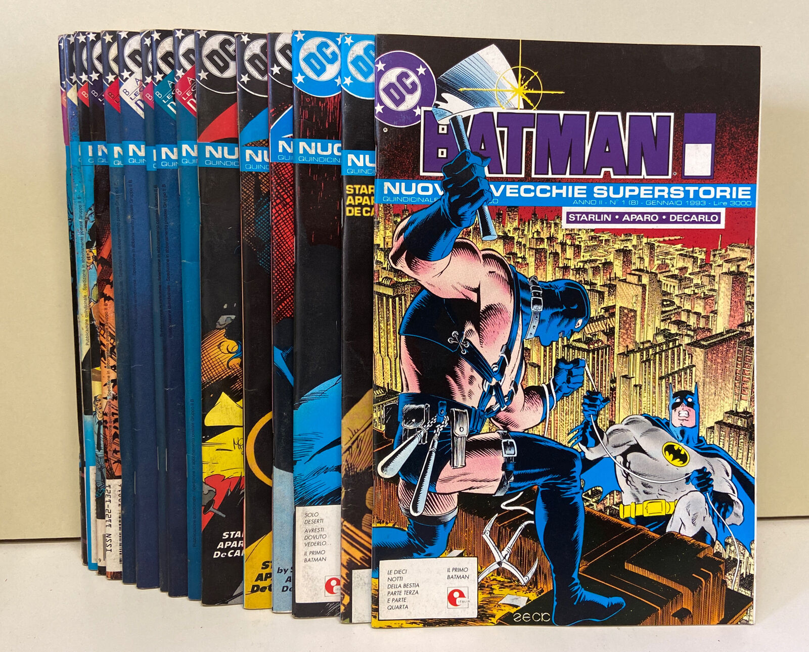 Batman Nuove E Vecchie Superstorie (19 Fumetti) Anno II 1993 - Freccia  Service